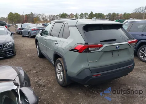 2020 Toyota Rav4 Hybrid Xle из США, поврежденный, VIN 2T3RWRFV7LW090308